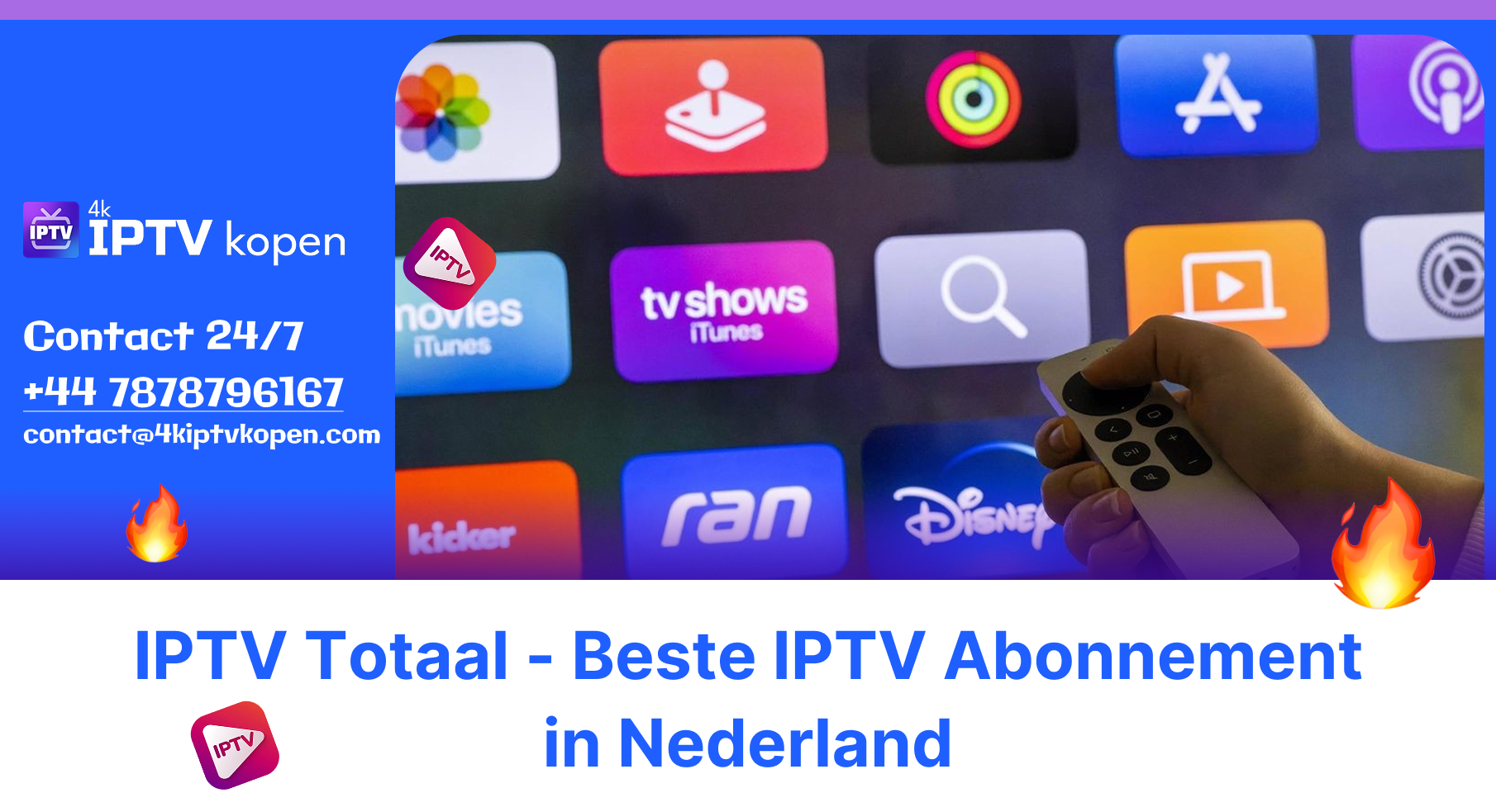 IPTV Totaal - Beste IPTV Abonnement in Nederland
